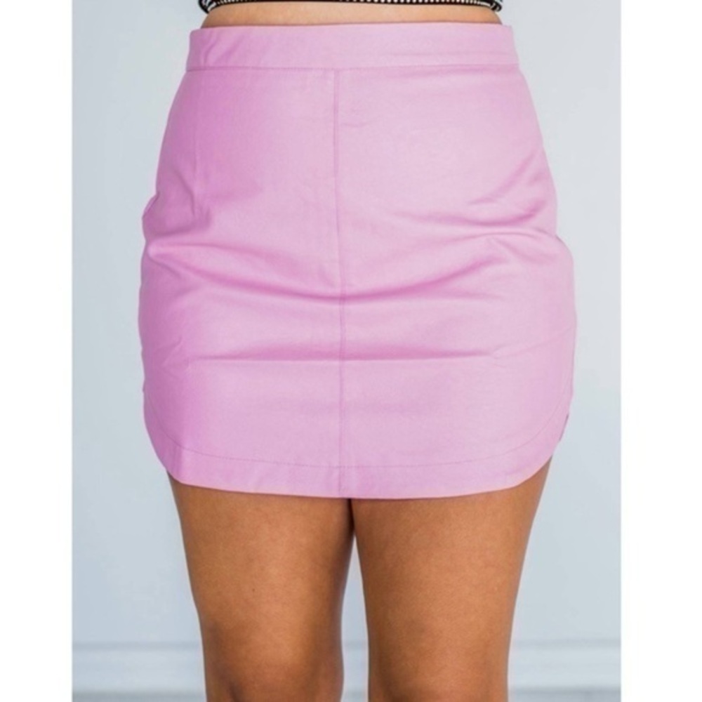 mittoshop Through Highs And Lows micro Mini Skirt large in bubblegum pink NWOT